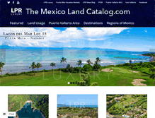 Tablet Screenshot of explore.mexicolandcatalog.com